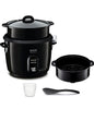 Tefal Classic 2 Cuiseur à riz, 5 L, 1,5 kg de riz, Automatique, Maintien au chaud, Sans surveillance, Cuve antiadhésive, Nettoyage facile, Panier vapeur, Noir RK103811