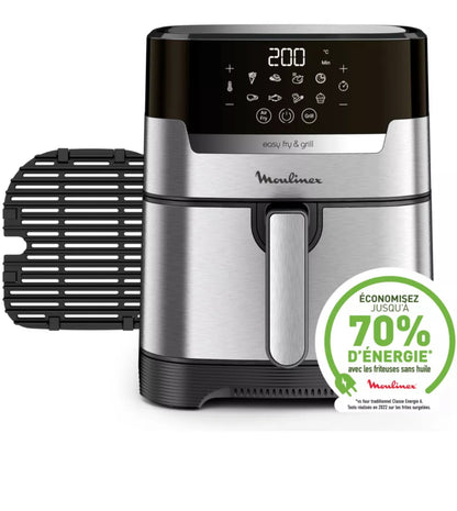 Friteuse sans huile Moulinex Easy Fry and Grill+Couteau Tefal YY5138F