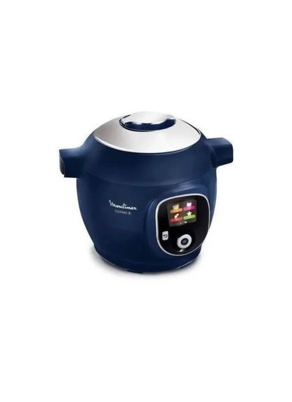 MOULINEX - Multicuiseur intelligent - 150 recettes - 1600W - Cookeo+ - bleu - CE851410