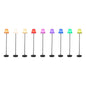 THE HOME DECO FACTORY LAMPADAIRE SOLAIRE MULTICOULEURS