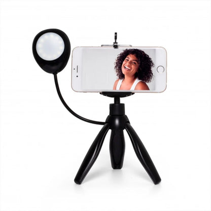 SWIPE Vlogger tripod avec trépied de table et anneau lumineux