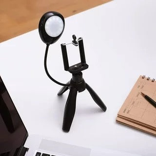 SWIPE Vlogger tripod avec trépied de table et anneau lumineux