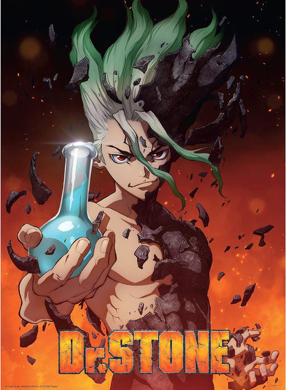 ABYSTYLE - DR STONE - Set 2 Chibi Posters - Groupe & Artwork (52x38cm)