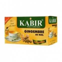 KABIR Infusion au gingembre au miel (X5)