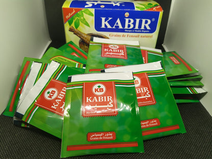 KABIR Infusion au grains de Fenouil naturel (X4)