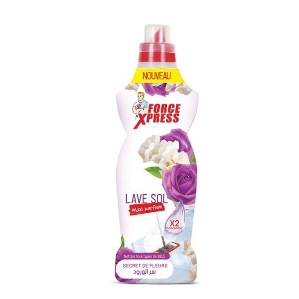 FORCE XPRESS LAVE SOL 1L SECRET DE FLEURS (X3)