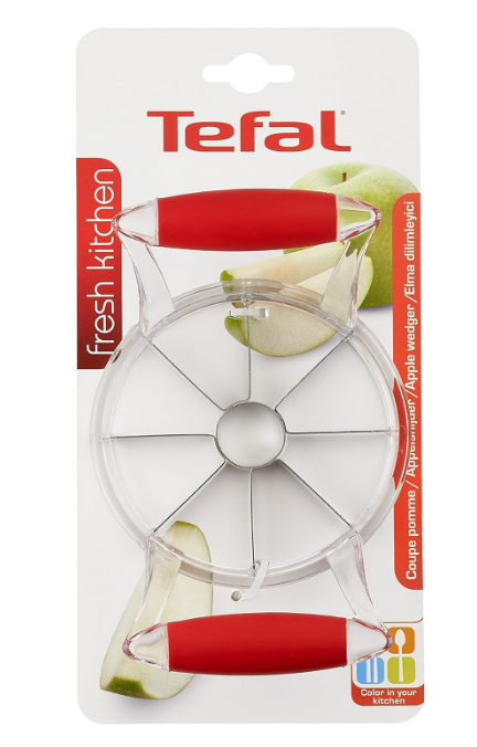 Tefal K0611414 Coupe-Pomme, Plastique, Multicolore, 25,3 x 12 x 5,6 cm