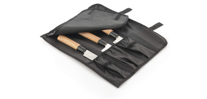 InnovaGoods® Set de cuchillos avec étui de transport professionnel Damas Q offre une coupe précise et sûre, acier inoxydable et design élégant, idéal pour la maison et la cuisine professionnelle.