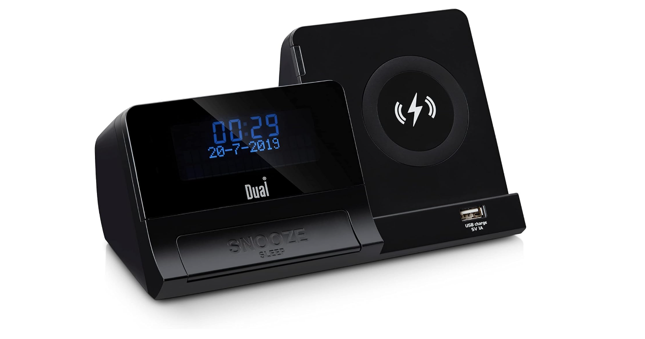 Dual Station Radio réveil Dab+/Bluetooth